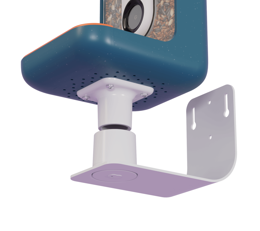 Bird Buddy Smart Bird Feeder with Solar Roof Blue BBG1003BAB