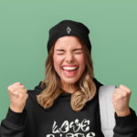 Pablo Dove 2 Black Beanie