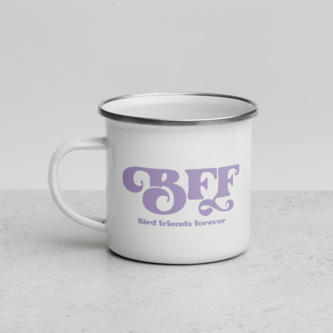 BFF Enamel Mug