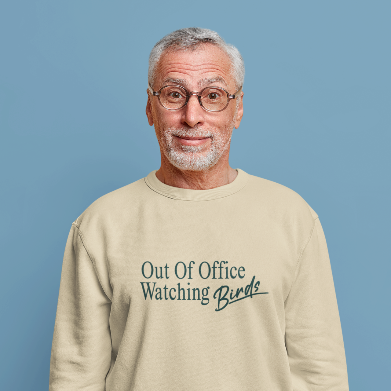 Bird Buddy OOO Watching Birds Sweatshirt